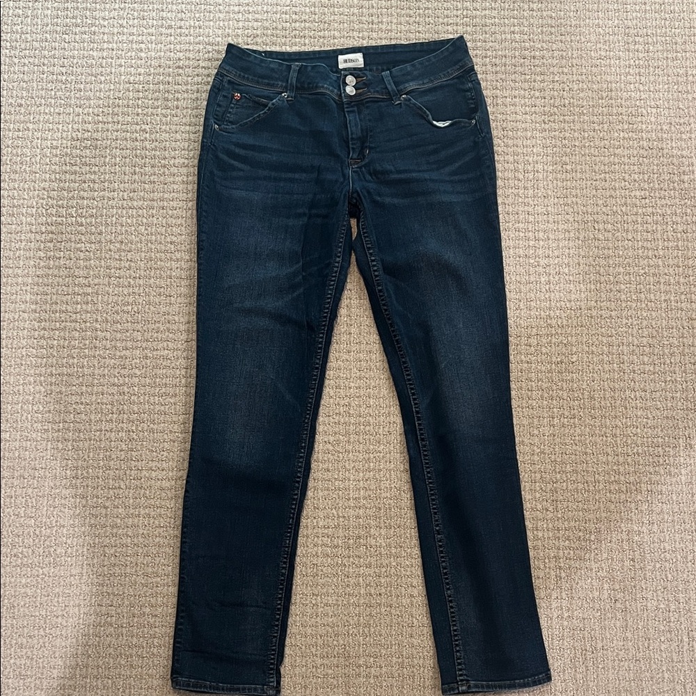 Hudson Jeans Women's Dark Indigo Skinny Jeans